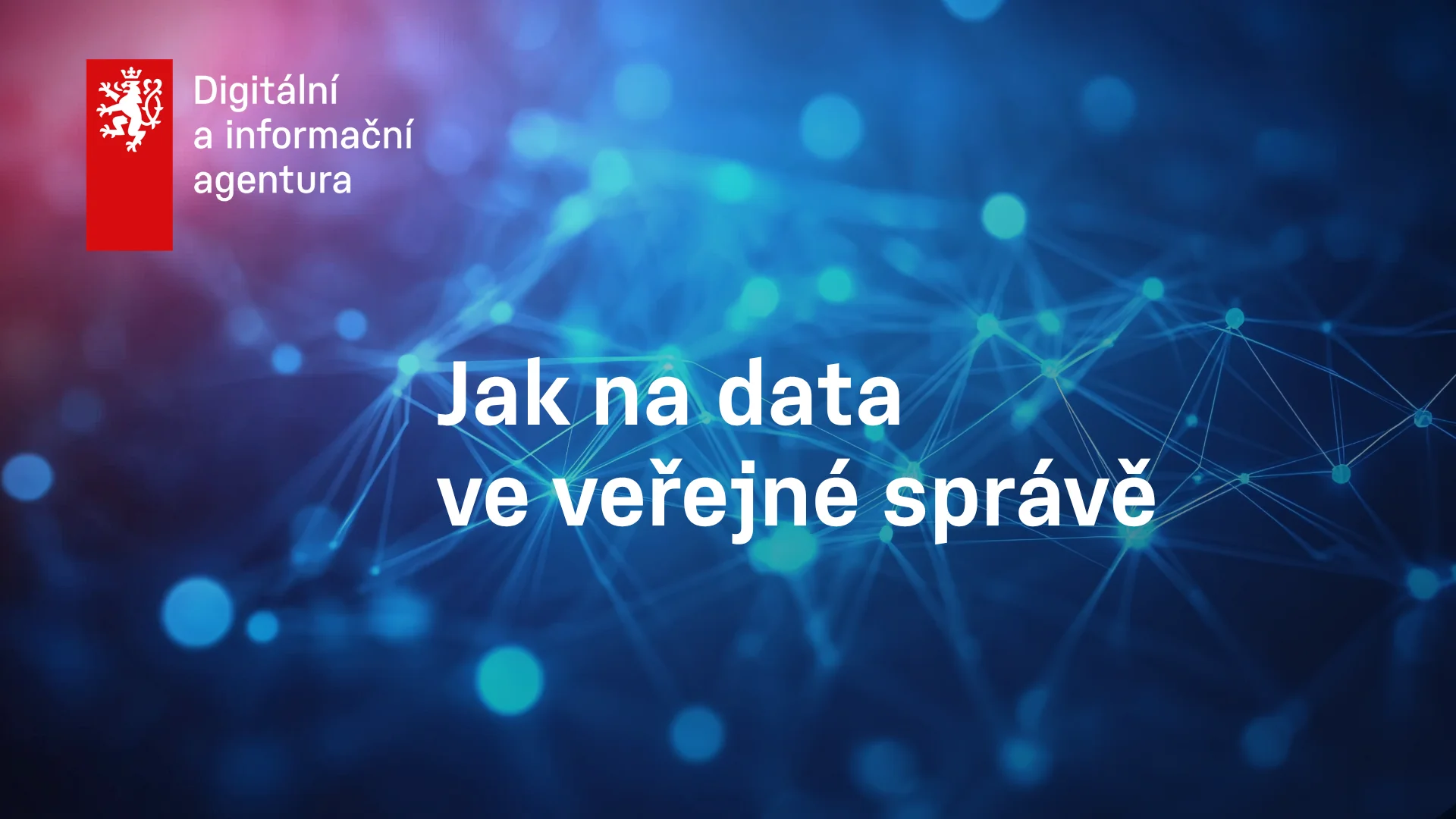 Konference Jak na data ve veřejné správě