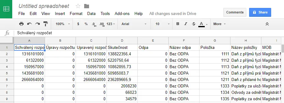 CSV Import